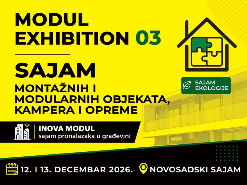 MODUL EXHIBITION 03 - Sajam montažnih i modularnih kuća, kampera i opreme