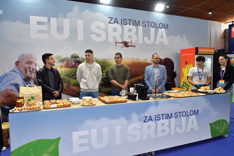Na štandu EU: Dečji kutak i radionica