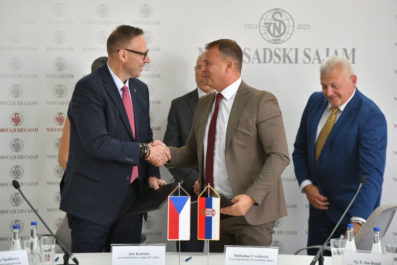 POTPISAN SPORAZUM O SARADNJI NOVOSADSKOG SAJMA I SAJMA U BRNU