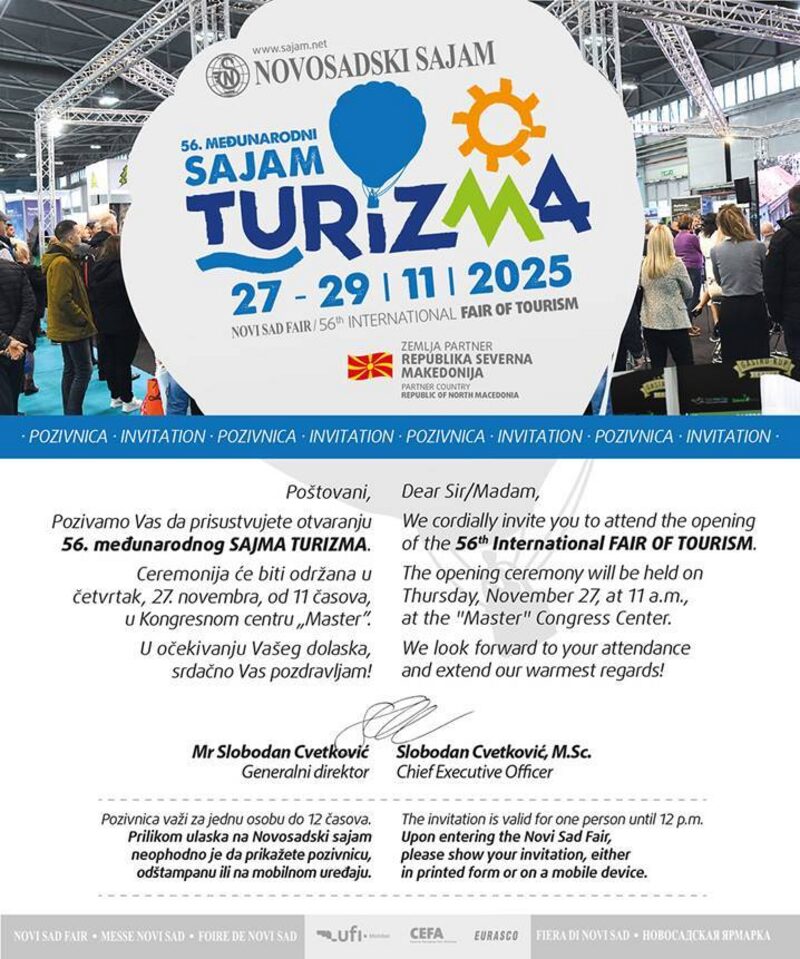 Opening Ceremony of the 56th International Tourism Fair