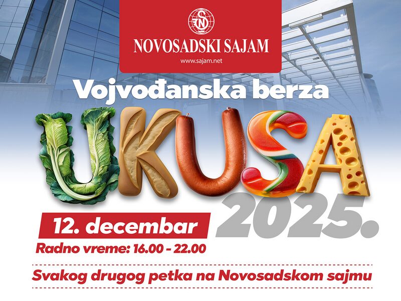 Sutra druga Vojvođanska berza ukusa