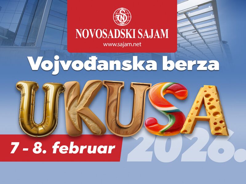 Vojvođanska berza ukusa 7. i 8. februara na Novosadskom sajmu